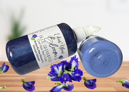 Blue Shampoo Bloom ✨Plant-Based & Gentle Butterfly Pea