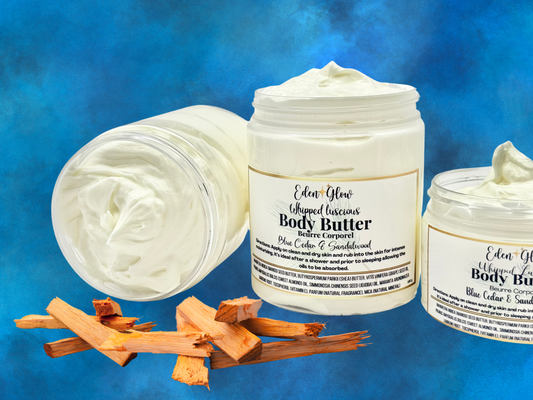 His Butter • Whipped Luscious Body Butter • (Blue Cedar & Sandalwood)