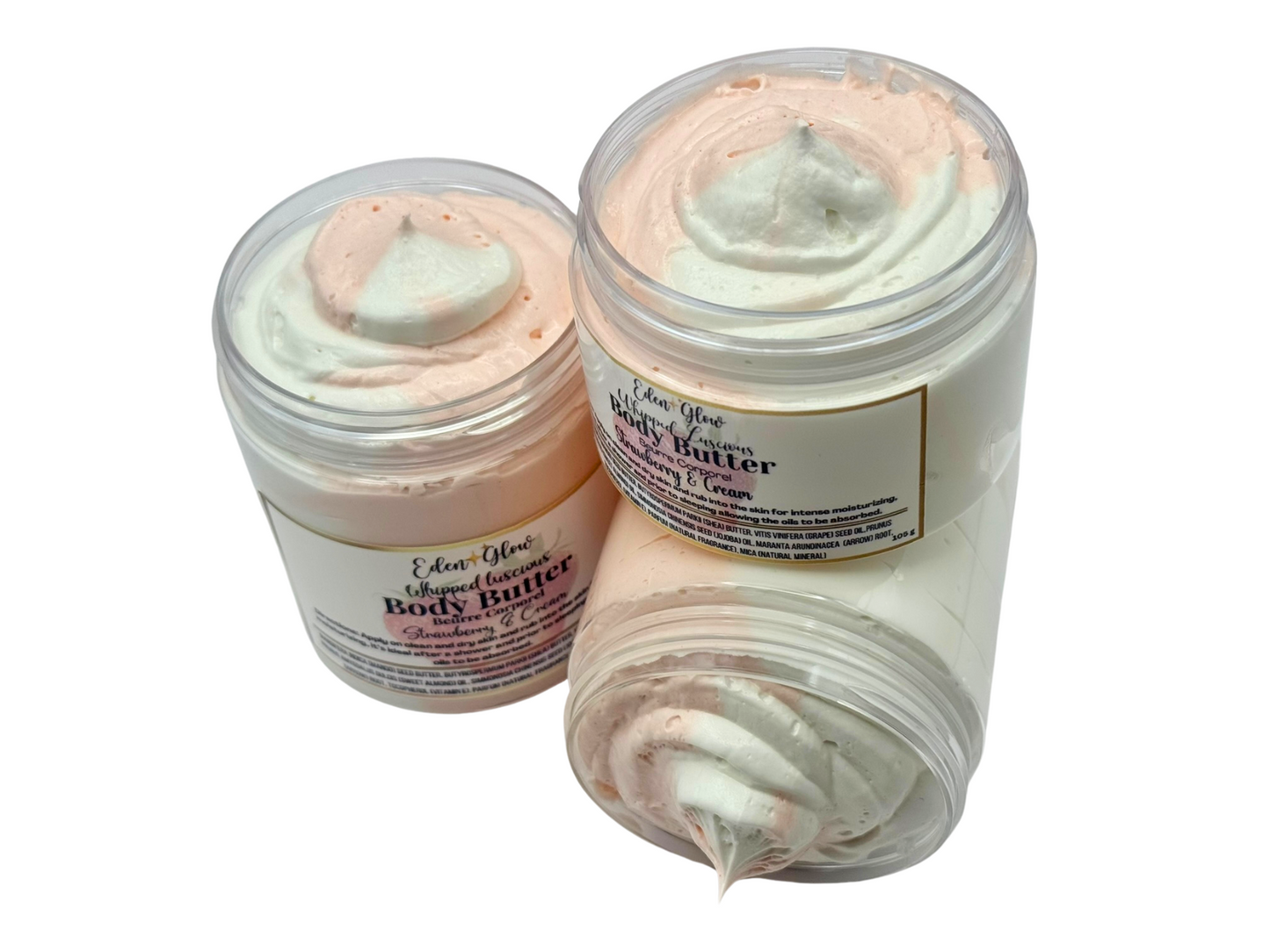 Whipped Luscious Body Butter (Strawberry & Cream)