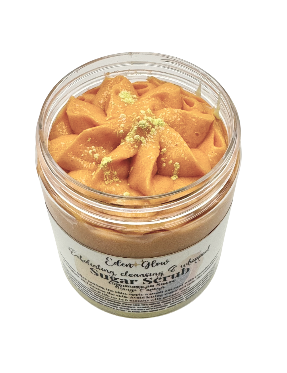 Exfoliating & Cleansing · Whipped Sugar Scrub (Mango-Papaya) · Body Scrub