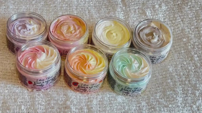 Luscious emulsified Body Butters ♥ Non-greasy, silky & quick-absorbing