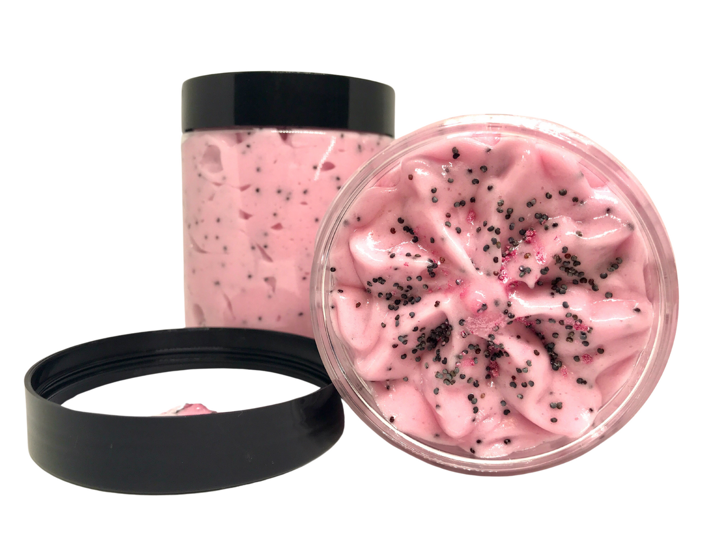 Exfoliating & Cleansing Whipped Sugar Scrub (Watermelon)